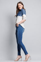 High Rise Classic Ankle Skinny Jeans