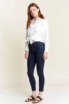 High Rise Classic Ankle Skinny Jeans