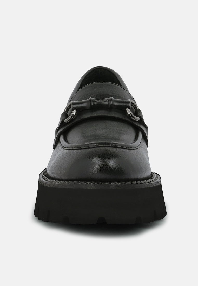 Mocassins en cuir épais Cheviot