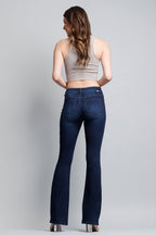 High Rise 5-Pocket Bootcut Jeans