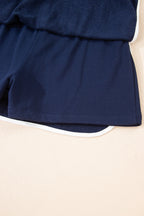 Varsity Stripe Pullover and Mini Skirt Set