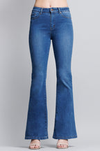 Super High Rise 5-Pocket Flare Jeans