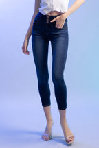 Push Up Ankle Skinny Jeans