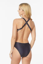 Women's Swimwear - 1PC One-Piece Bathing Suit Side Cut-Out
