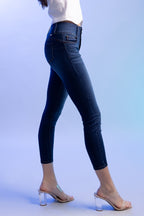 Push Up Ankle Skinny Jeans