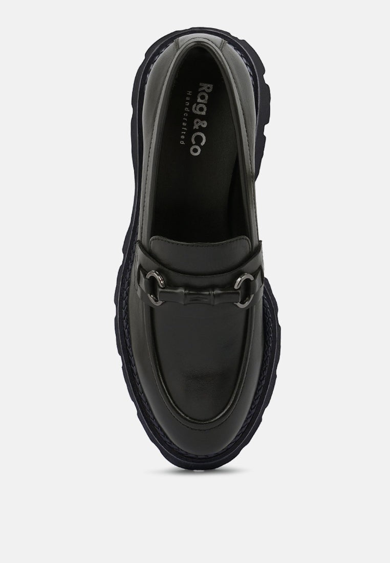 Mocassins en cuir épais Cheviot