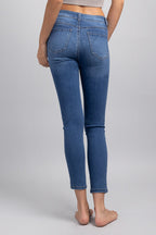 Mid Rise Ankle Skinny Jeans