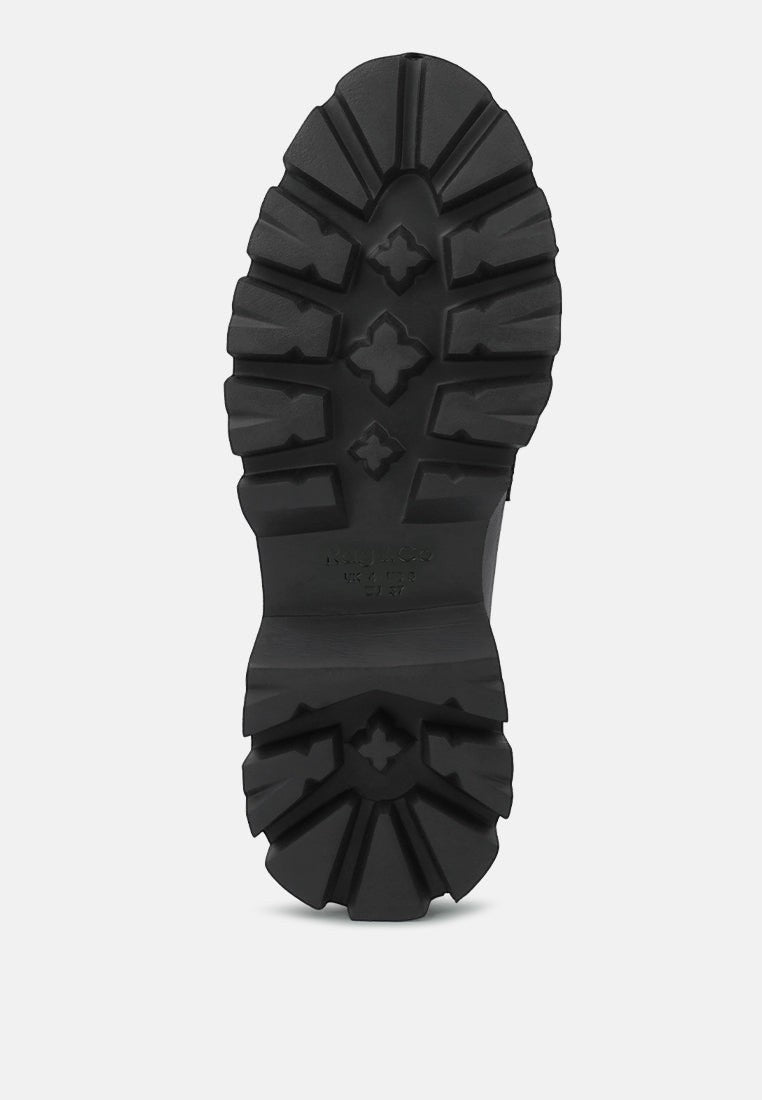 Mocassins en cuir épais Cheviot