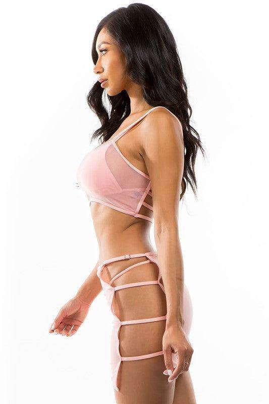 Mesh Cover Two-Piece Set - VacationGrabs