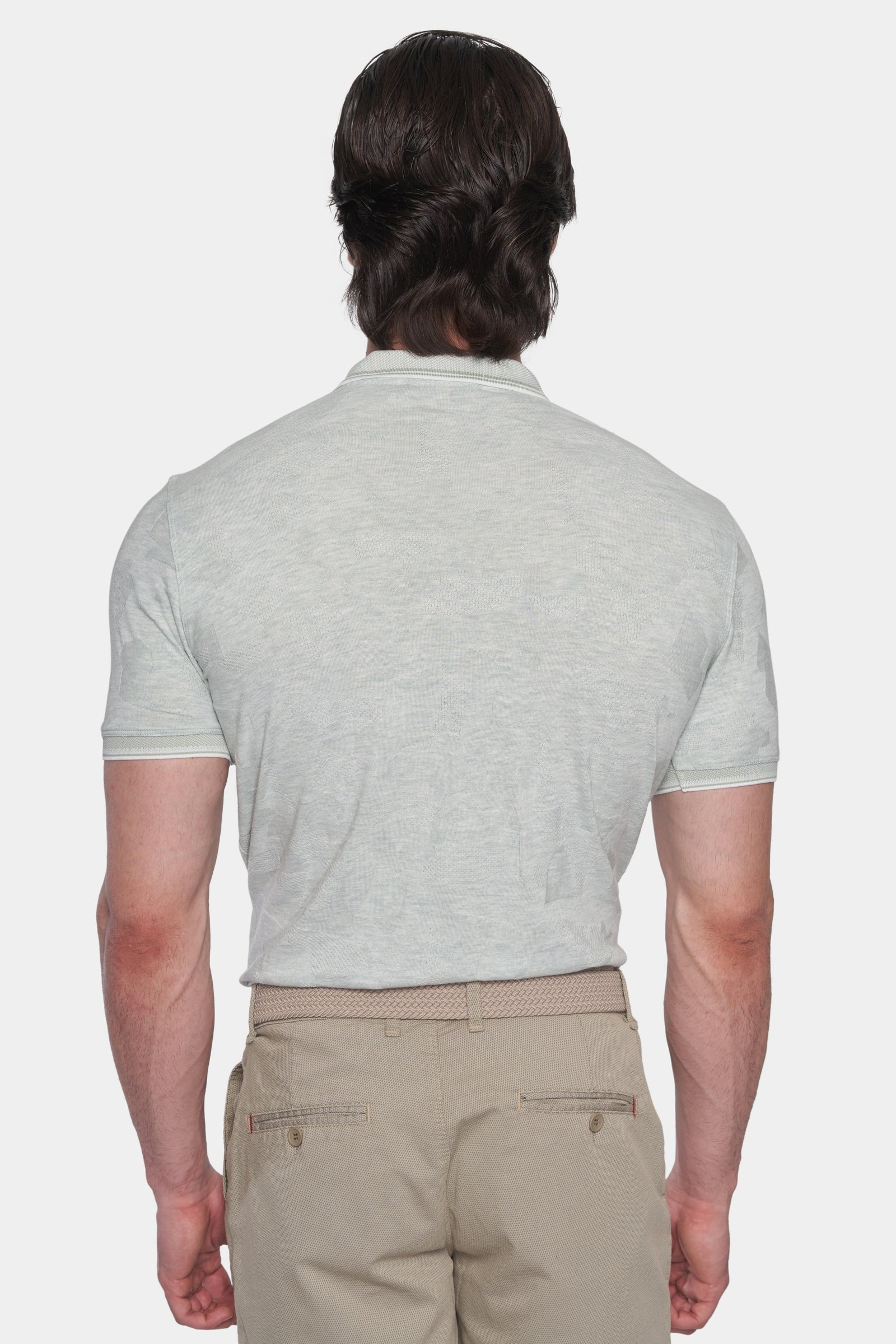 The Mercerized Cotton Polo (Eucalyptus)
