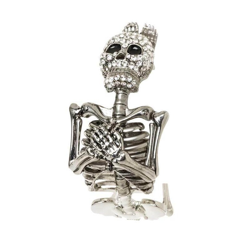 Iconic Crystal Skull Bangle - VacationGrabs