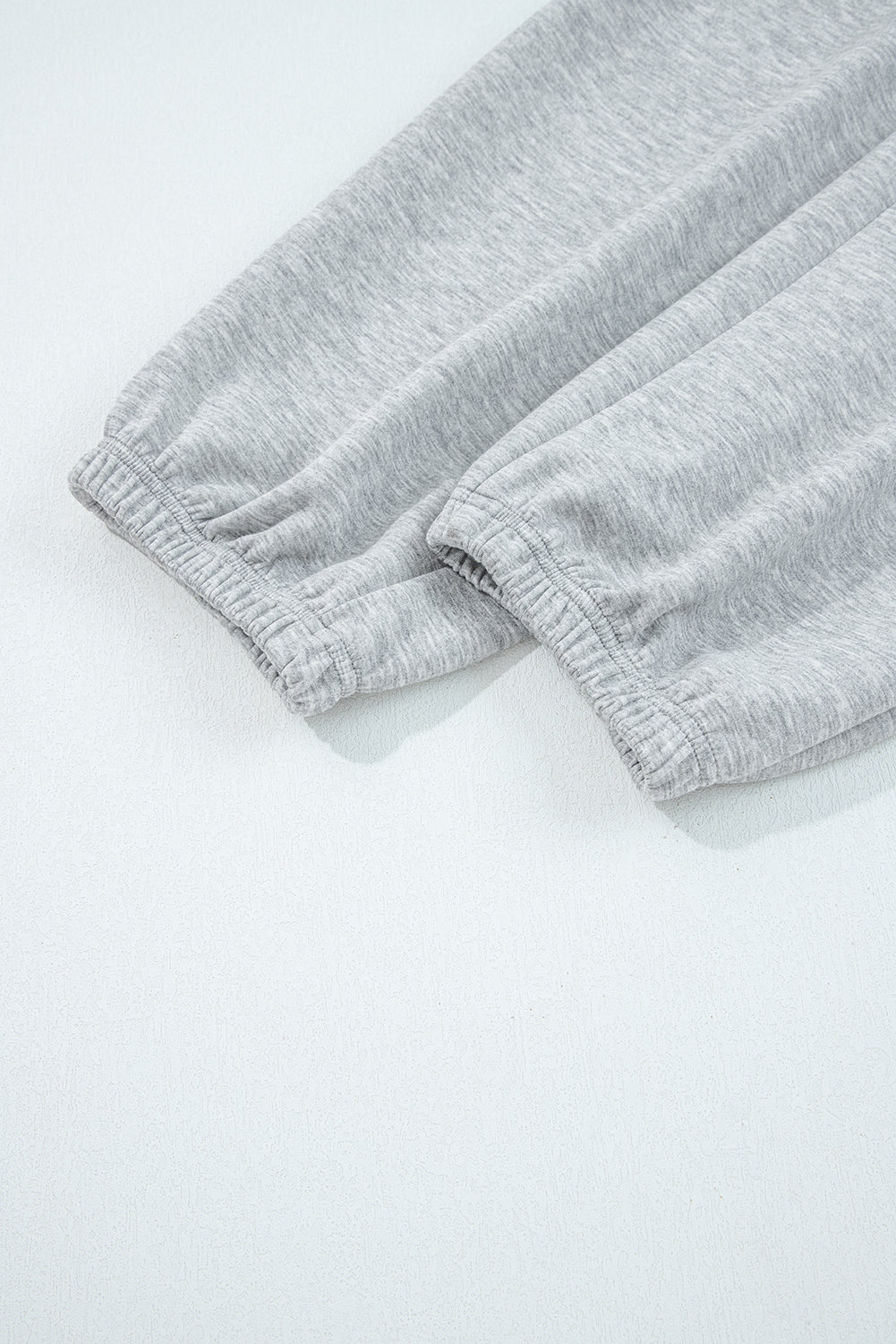 Ensemble pull col zippé et pantalon à cordon de serrage