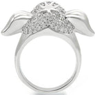 Elephant Statement Ring Top Grade Crystal Rhinestone - VacationGrabs