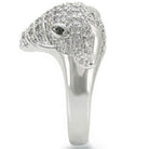 Elephant Statement Ring Top Grade Crystal Rhinestone - VacationGrabs