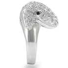 Elephant Statement Ring Top Grade Crystal Rhinestone - VacationGrabs