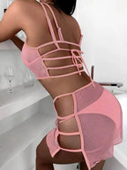 Mesh Cover Two-Piece Set - VacationGrabs