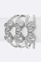 Women's Jewelry - BraceletsSkeleton hand Skull Bangle - VacationGrabs