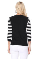 Cat Jacquard Cotton Sweater Top - VacationGrabs