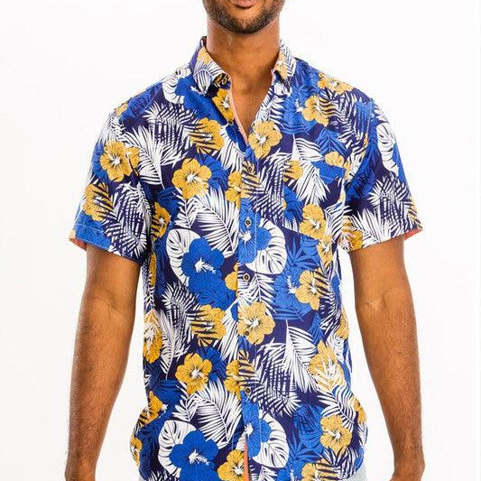 Men's Shirts Beach Vacation Shirts Multi Color HAWAIIAN SHIRT