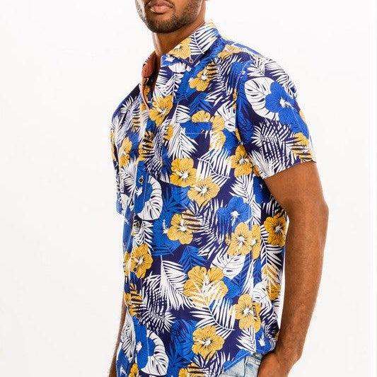 Men's Shirts Beach Vacation Shirts Multi Color HAWAIIAN SHIRT