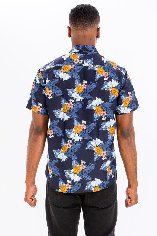 Men's Shirts Tropical PRINT HAWAIIAN SHIRTs for Men