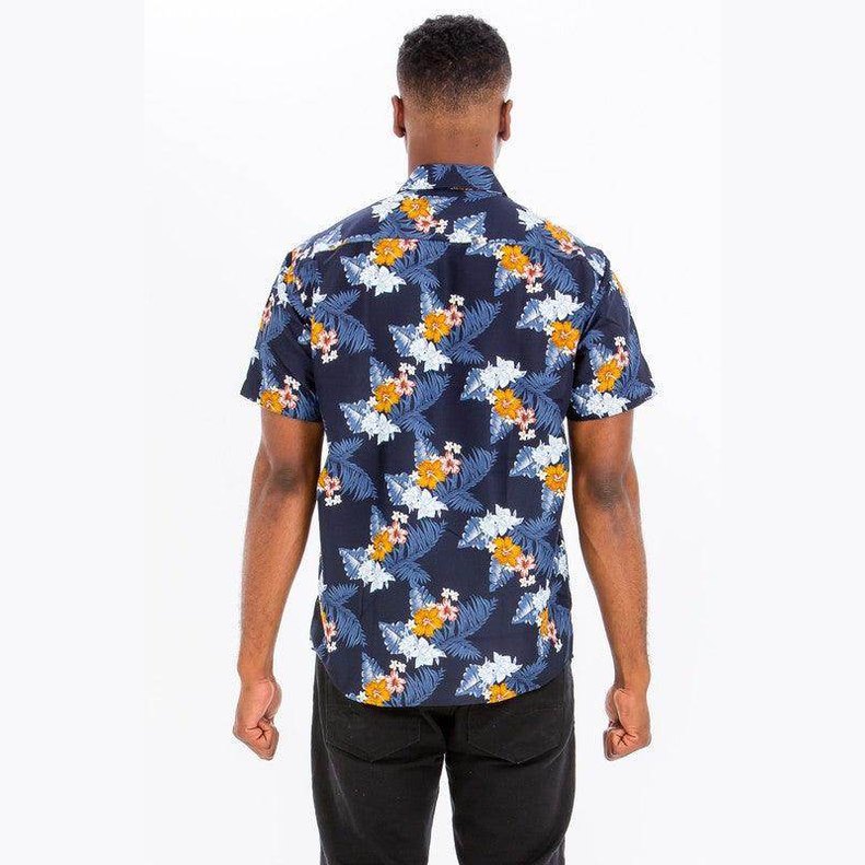 Tropical PRINT HAWAIIAN SHIRTs for Men - VacationGrabs