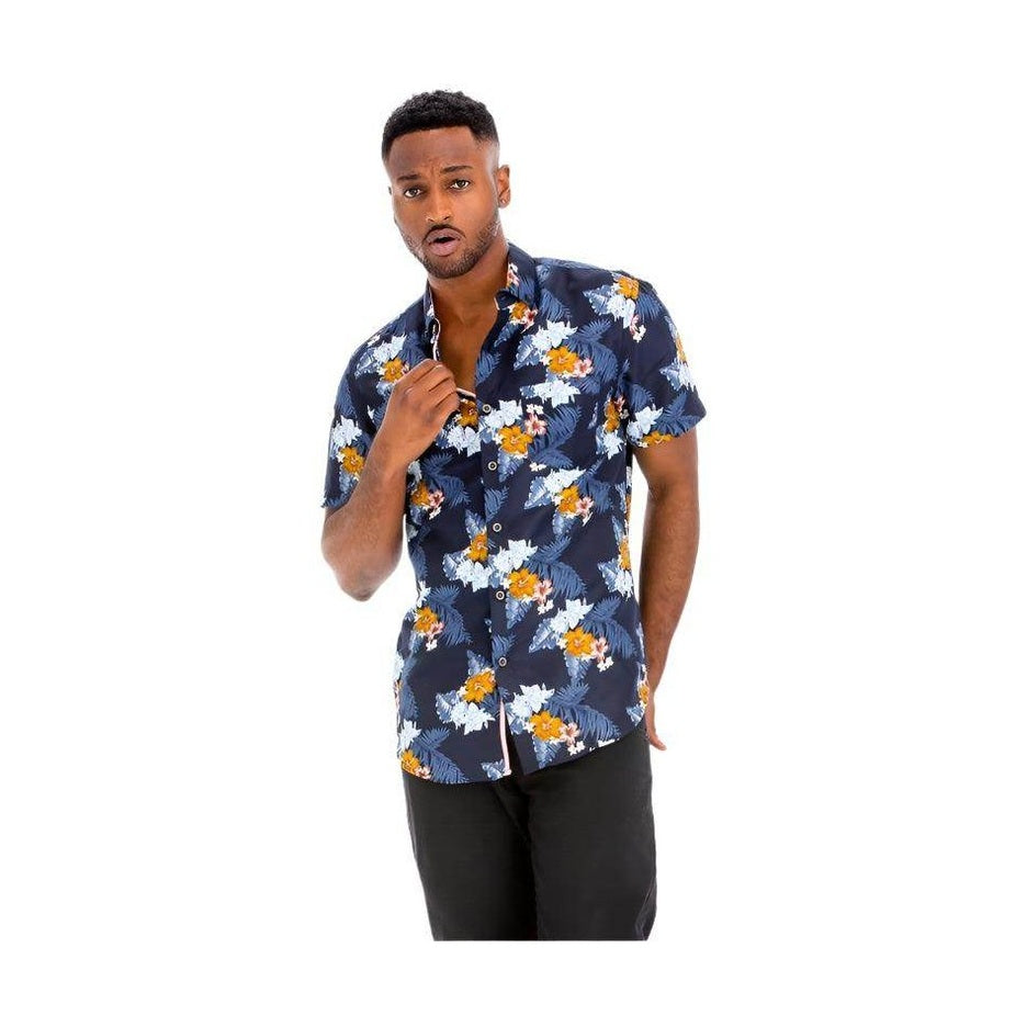 Tropical PRINT HAWAIIAN SHIRTs for Men - VacationGrabs