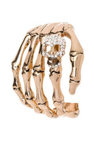 Women's Jewelry - BraceletsSkeleton hand Skull Bangle - VacationGrabs