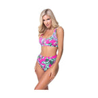 Ribbed Elastic Band Bikini Set - VacationGrabs
