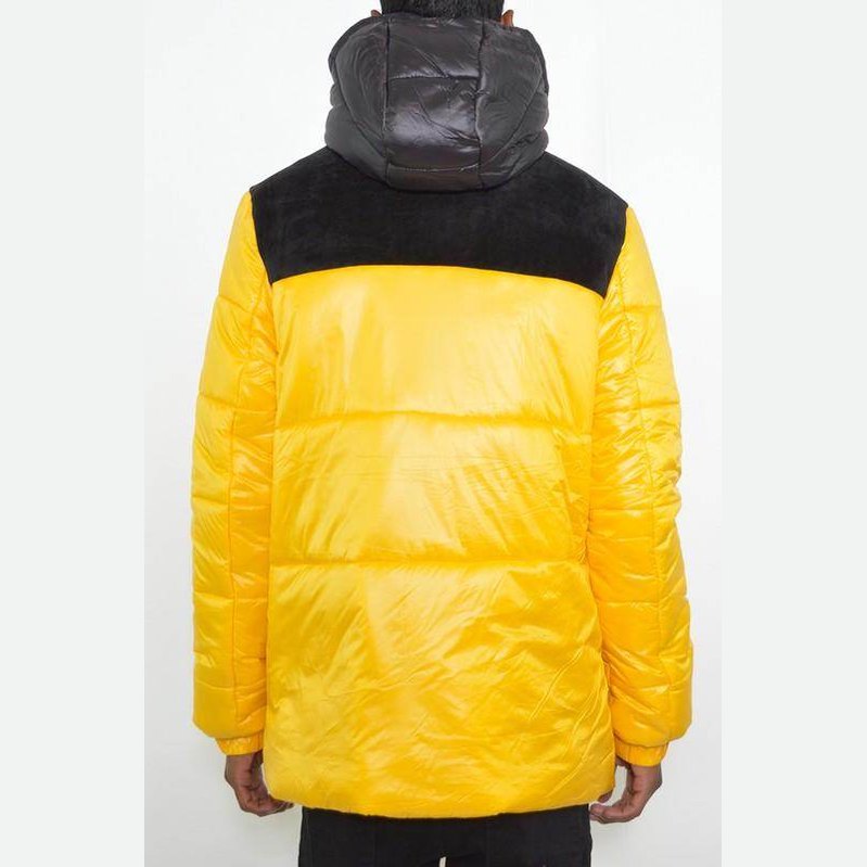 Mens Padded Buffle Puffer Jacket - VacationGrabs