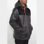 Mens Padded Buffle Puffer Jacket - VacationGrabs