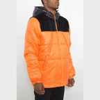 Mens Padded Buffle Puffer Jacket - VacationGrabs