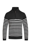Quarter Zipper Pullover Sweaters for Men - VacationGrabs