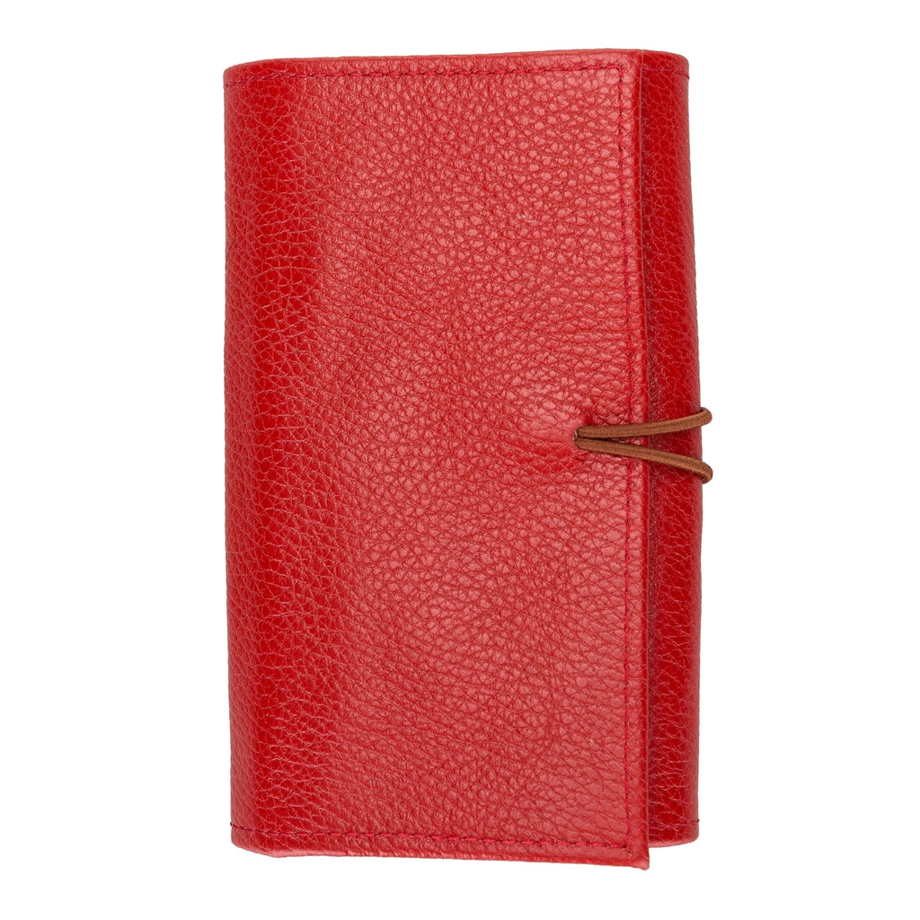 Premium Leather Cable Organizer Travel Pouch