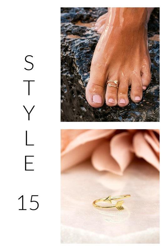 Women's Jewelry - Rings Sterling Silver Toe Rings