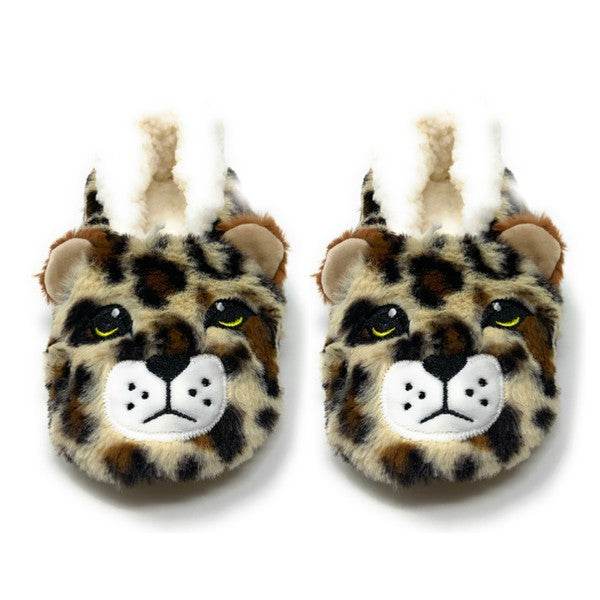 Cheetah Bang - Women's Cozy House Slipper - VacationGrabs