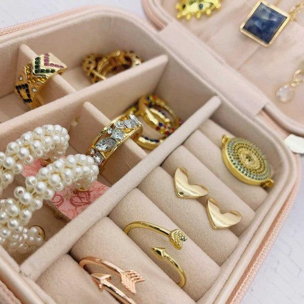 Women's Jewelry Mini-Jewelry Travel Box