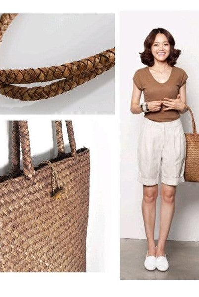 Wallets, Handbags & Accessories Straw Shopping Bag