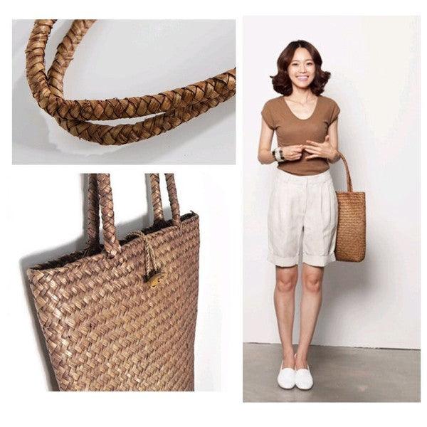 Wallets, Handbags & Accessories Straw Shopping Bag