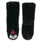 Penguin - Women's Cozy Sherpa Slipper Socks - VacationGrabs