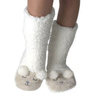 Sheepish - Women's Slipper Socks - VacationGrabs