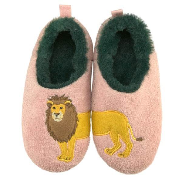 Lion - Women's Cozy Animal Slippers - VacationGrabs