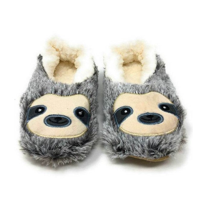 Sloth Steps - Women's House Cozy Animal Slippers - VacationGrabs