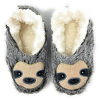 Sloth Steps - Women's House Cozy Animal Slippers - VacationGrabs