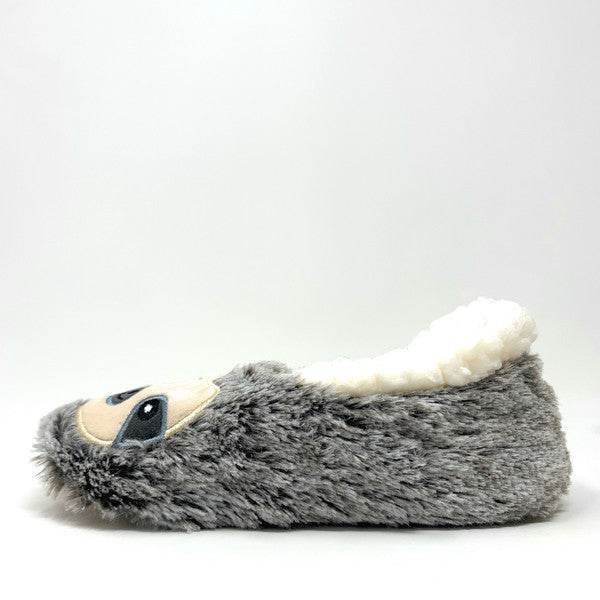 Sloth Steps - Women's House Cozy Animal Slippers - VacationGrabs