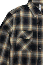 Full Plaid Checkered Flannel Long Sleeve - VacationGrabs