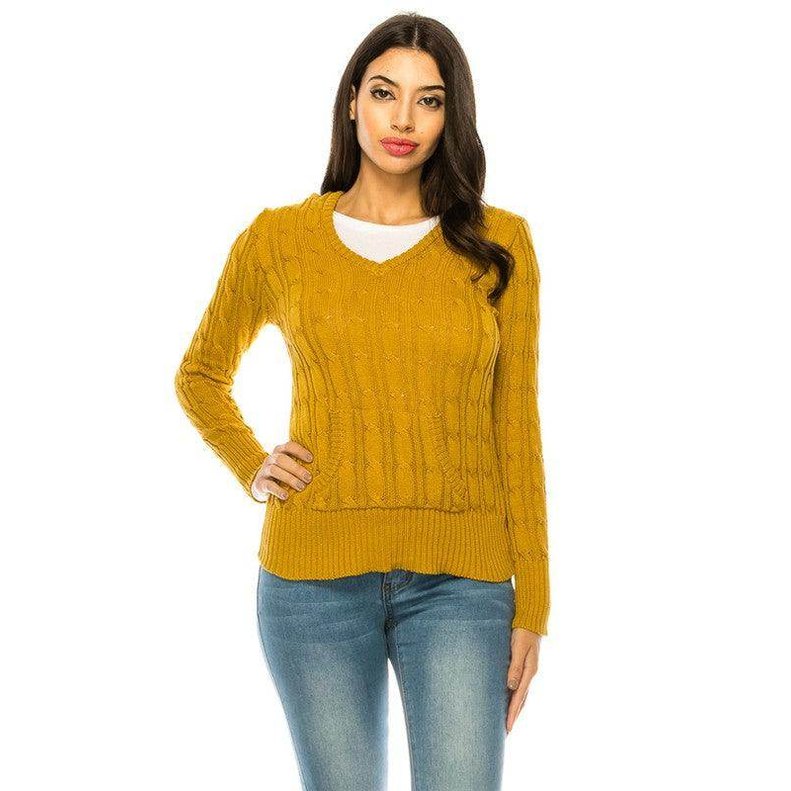 Womens Knit Hoodie Sweater - VacationGrabs