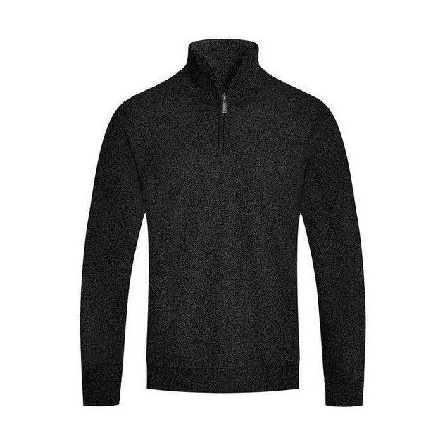 Mens Knit Quarter Zip Sweaters - VacationGrabs