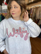 Women's Sweatshirts & HoodiesWomens Wifey Sweatshirt - VacationGrabs