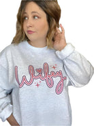 Women's Sweatshirts & HoodiesPlus Size Womens Wifey Sweatshirt - VacationGrabs